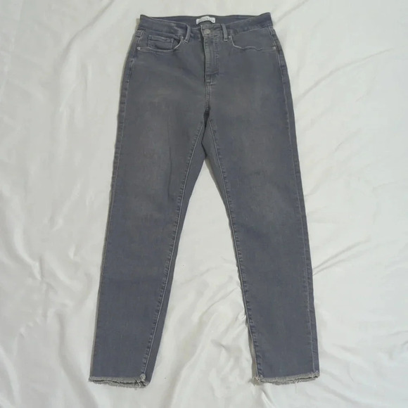 LOFT Fresh Cut Curvy Skinny Jeans, Color Light Wash Gray Size 6/28 - Picture 3 of 16